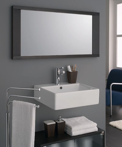 contemporary bathroom mirrors design